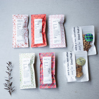 グルテンフリーグラノーラ5個とドライイチジク、ナッツセット|アンドオア