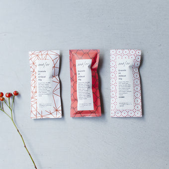 グラノーラ3個セット|グルテンフリー・贈り物におすすめ|アンドオア