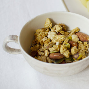 ローズマリー塩グラノーラ|グルテンフリー・砂糖不使用|アンドオア