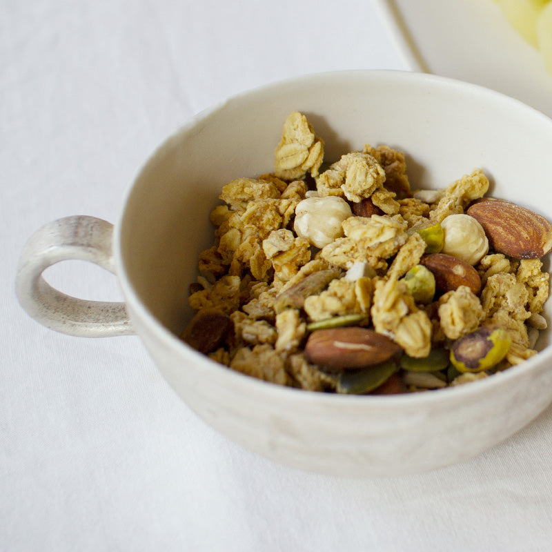 ローズマリー塩グラノーラ|グルテンフリー・砂糖不使用|アンドオア