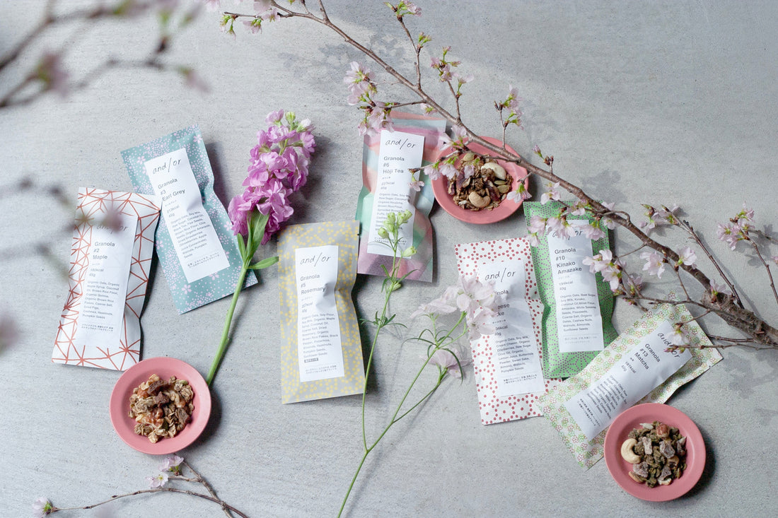 春を手渡す、桜のグラノーラセット