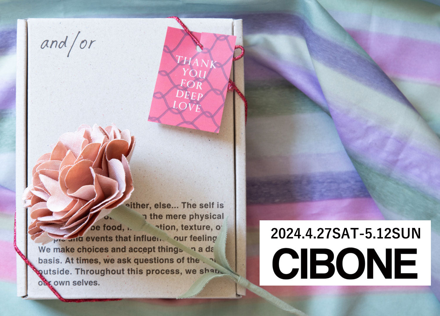 CIBONEにて母の日ギフトセットお取り扱い開始