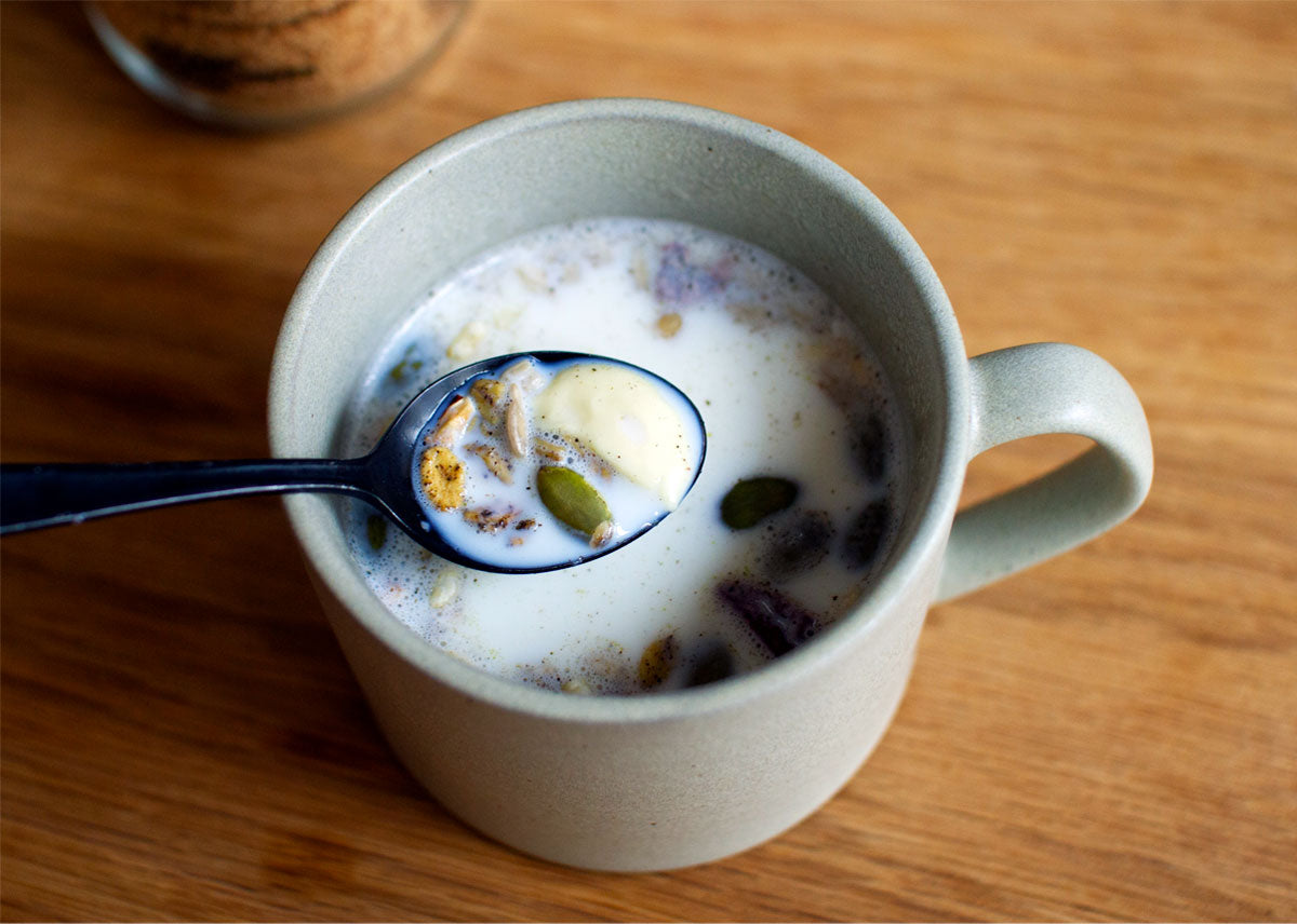 ほうじ茶ティーラテ