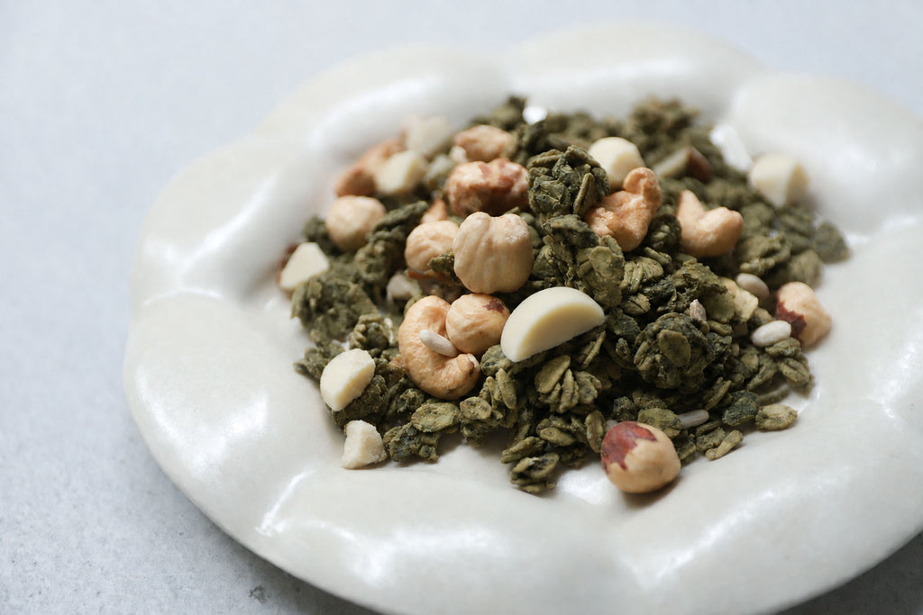 選べるほうじ茶・抹茶×有機ホワイトチョコの特別セット【送料無料・and/or Granola4周年特別セット】