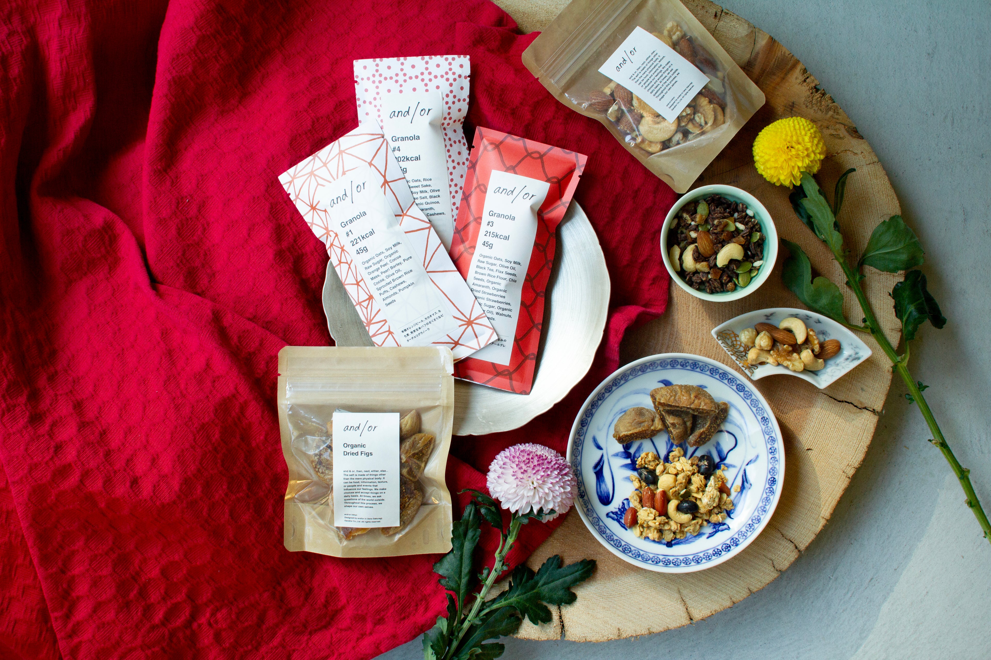 and/or 「GIFT SET」｜アンドオアグラノーラ