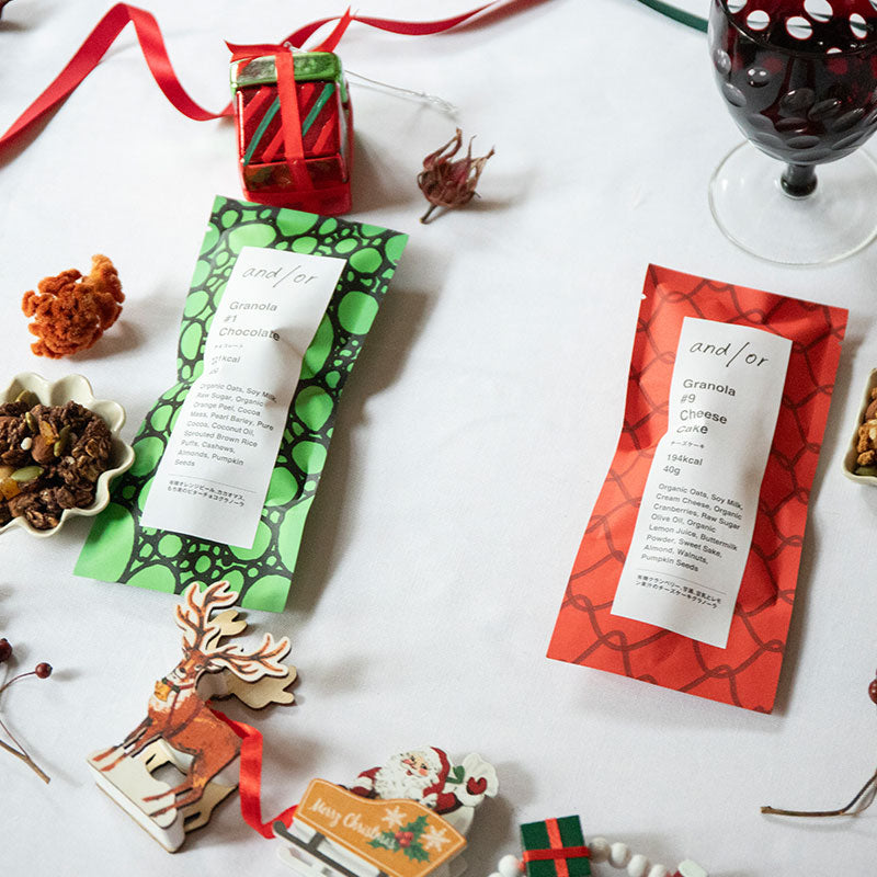 クリスマス限定】王道人気な デザートグラノーラセット and/or Granola