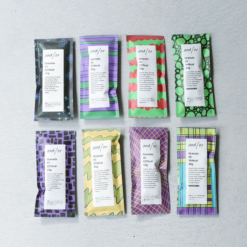 人気グラノーラの送料込お試しセット｜グルテンフリー・無添加｜アンドオア