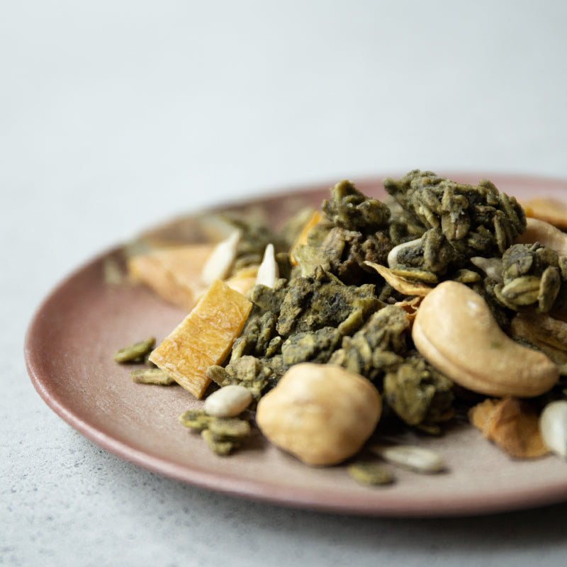 京都産抹茶グラノーラ量り売り｜グルテンフリー・有機・無添加｜アンドオア