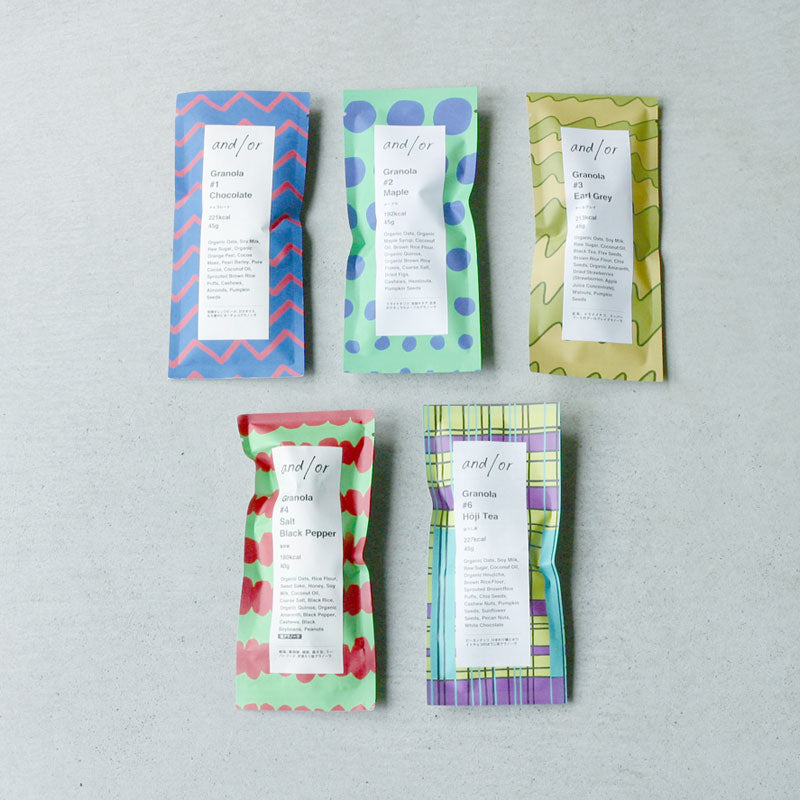 グラノーラ 5個入りギフトセット