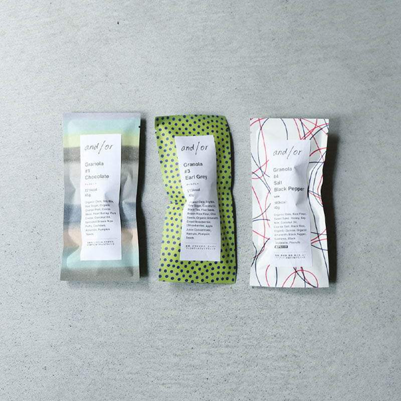 グルテンフリーグラノーラ 3個入りギフトセット Granola Gift Set