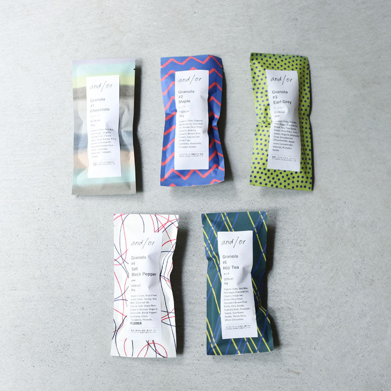 グルテンフリーグラノーラ 5個入りギフトセット Granola Gift Set