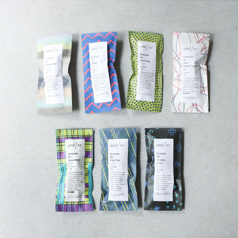 グルテンフリーグラノーラ 7個入りギフトセット Granola Gift Set