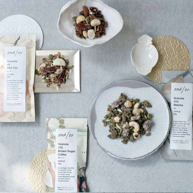 3個入り – WA Taste of Japan – 和の味わい3種 / Japanese Flavor Granola Gift Set