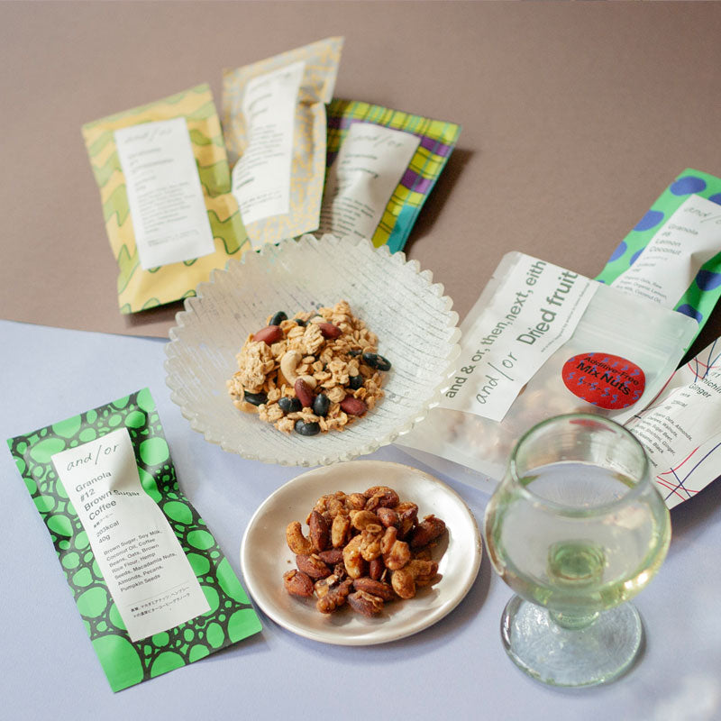 Savory & Salt グラノーラセット｜甘くない・食事系グラノーラ7種（送料込）