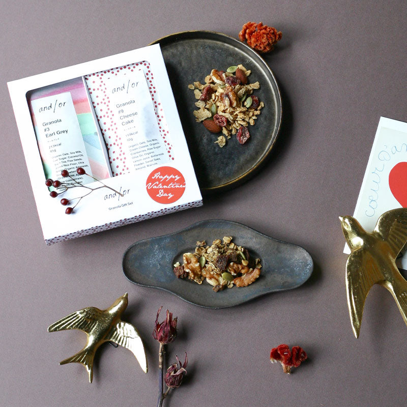 バレンタインセット【B】 Self-Care Tea Party Granola―心ほどける、友チョコに。