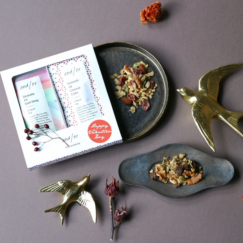 バレンタインセット【B】 Self-Care Tea Party Granola―心ほどける、友チョコに。