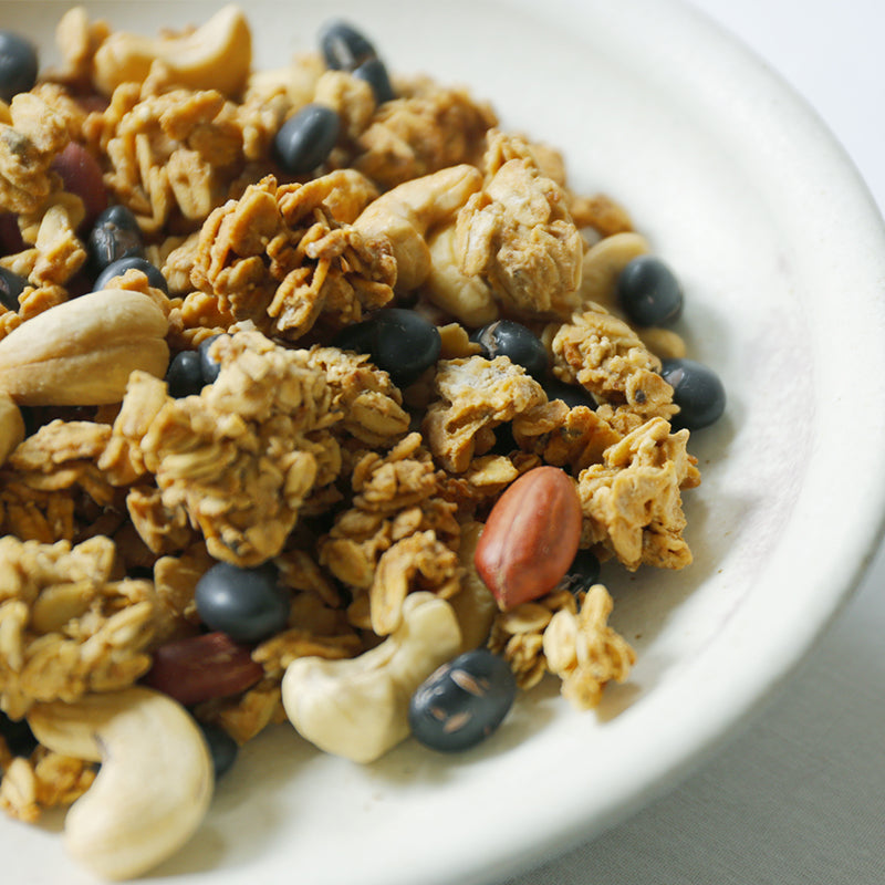 甘酒入り塩グラノーラ｜グルテンフリー・砂糖不使用・無添加｜アンドオア